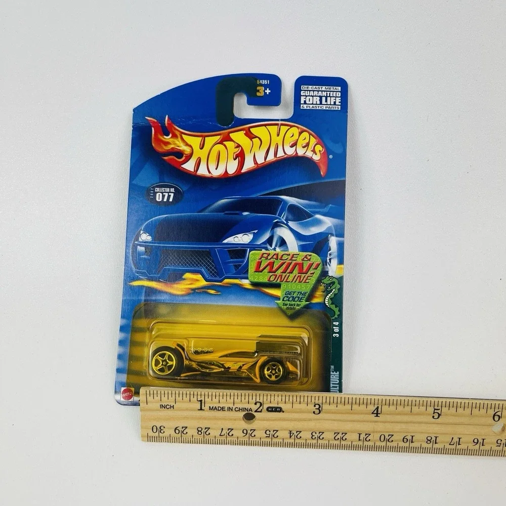 2002 Hot Wheels Collector 77 Vulture Hot Rod Sports Car